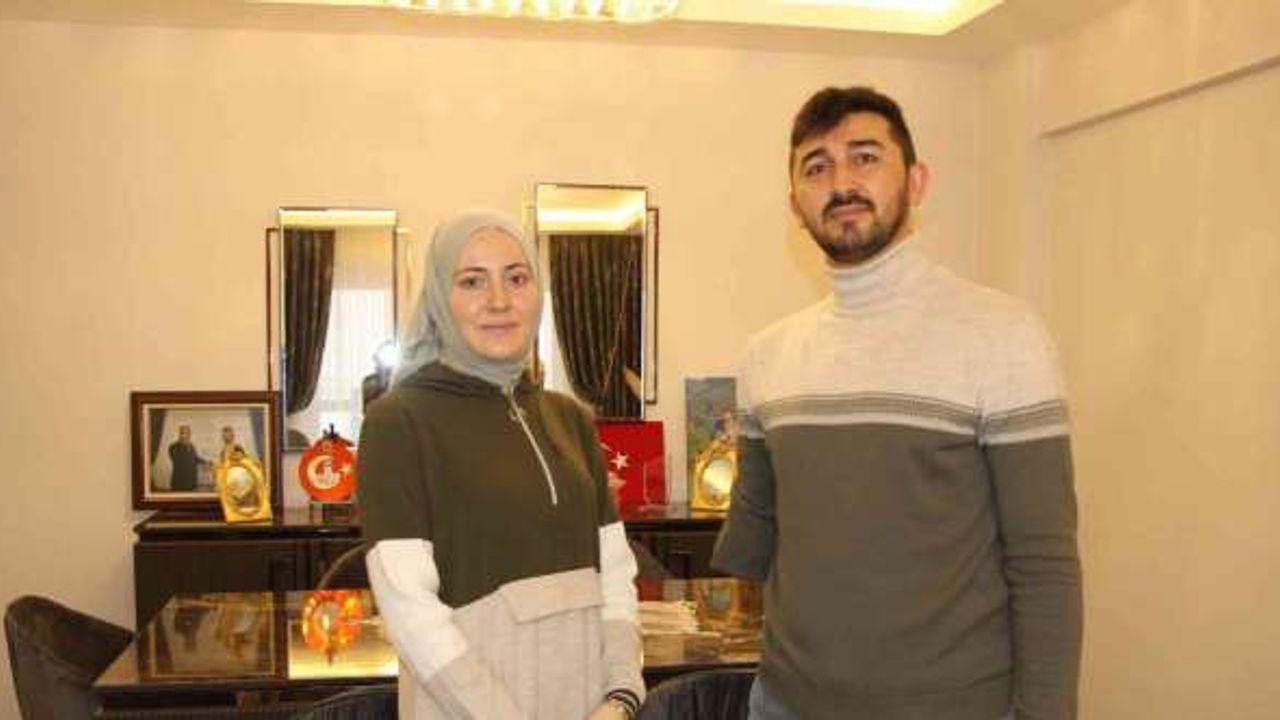 Henüz bir aylık evliydiler, aşkı Gazi Serkan’ın eli, ayağı oldu