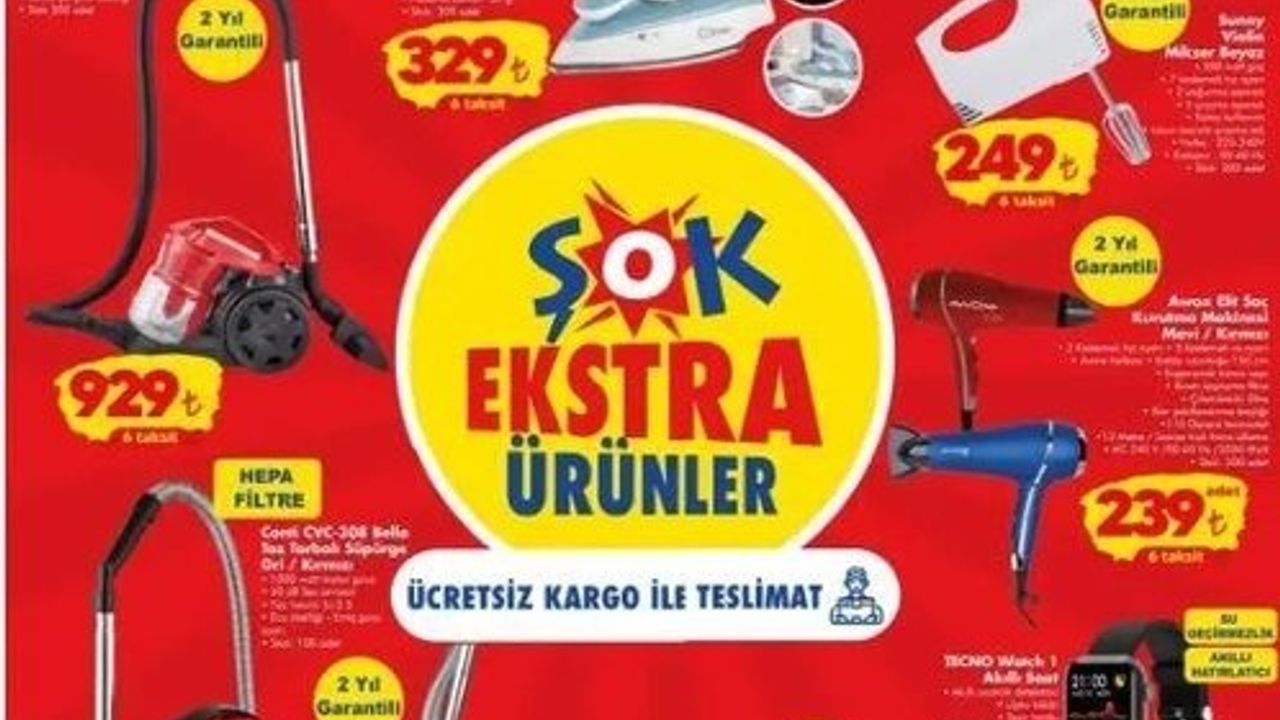 Şok Market 3 Mayıs 2023 Aktüel Kataloğu ile Yeni Sezon Ürünlerle Tanışın