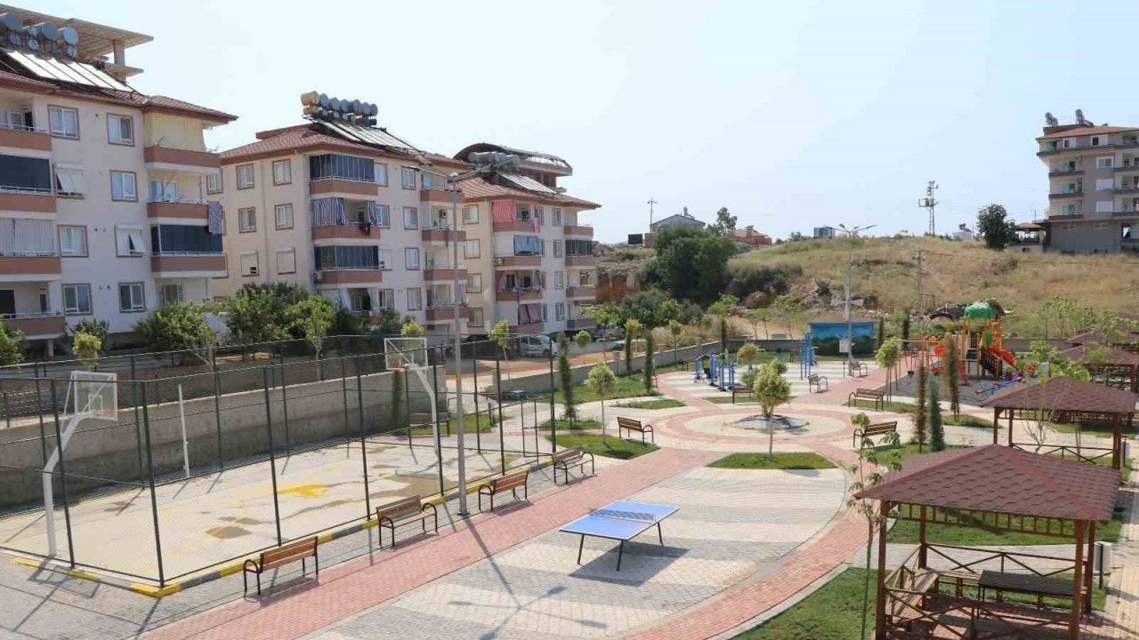 Alanya Belediyesi’nden Payallar Mahallesi’ne yeni park