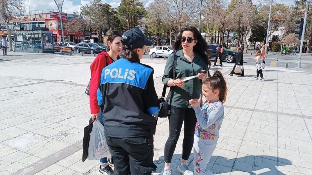 Erzincan’da 4 bin 430 kişi polis ekiplerince bilgilendirildi