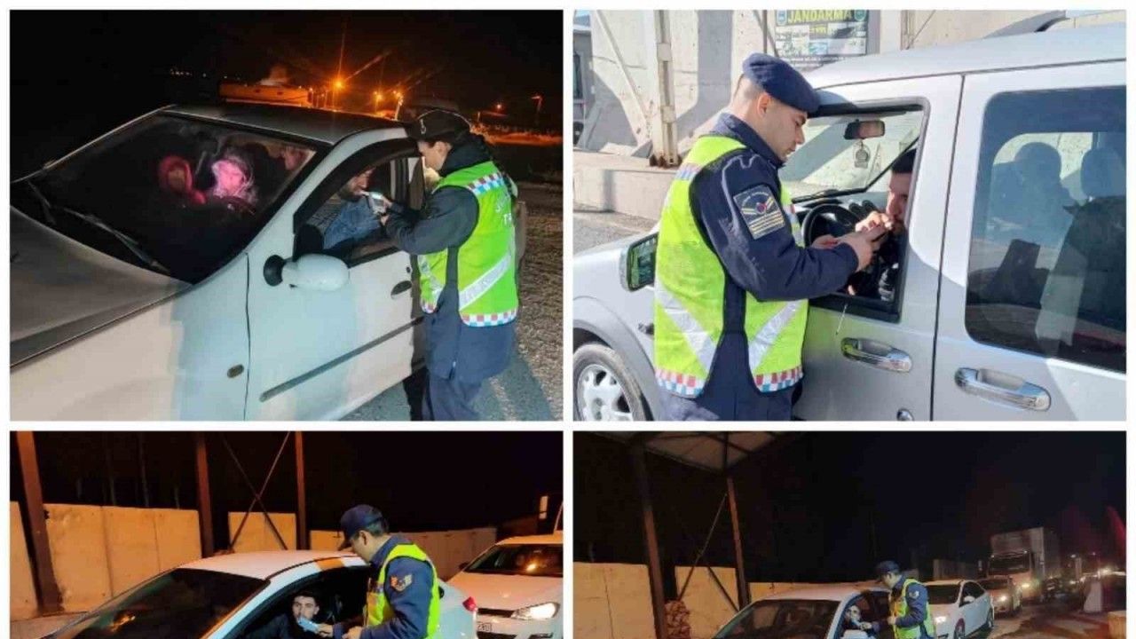 Ağrı’da sürücülere 118 bin lira ceza kesildi