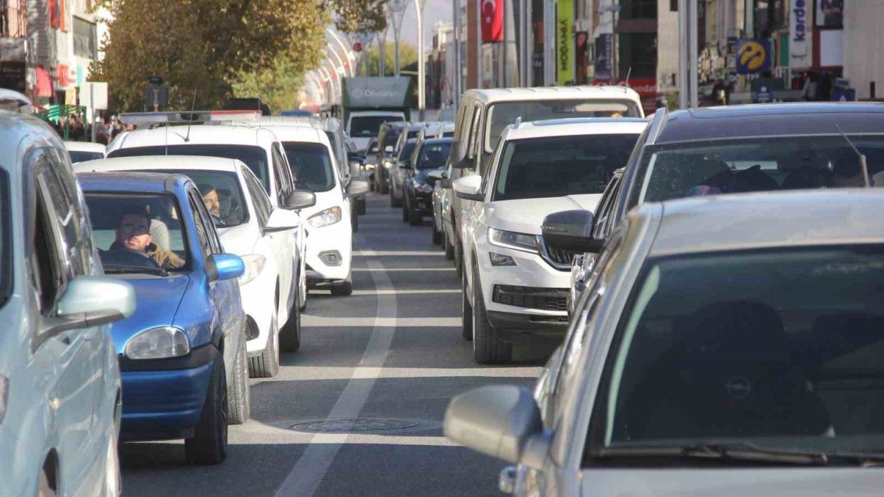 Erzincan’da trafiğe kayıtlı araç sayısı 69 bin 149 oldu