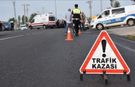 Mersin'de Korkutan Trafik Kazası!