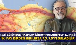 Naci Görür: 'İki fay birden kırılırsa 7.5, 7.6'yı bulabilir'