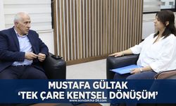 Mustafa Gültak ‘Tek Çare Kentsel Dönüşüm’