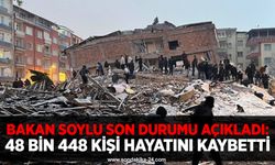 Bakan Soylu son durumu açıkladı: 48 bin 448 kişi hayatını kaybetti