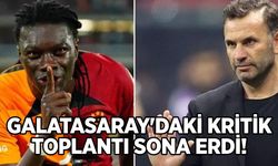 Galatasaray'daki kritik toplantı sona erdi!