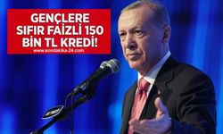 Gençlere sıfır faizli 150 bin TL kredi!