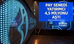 Pay senedi yatırımcı 4,5 milyonu aştı