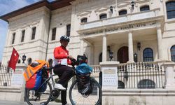 Şehitler için bin 200 kilometre pedal çevirecek