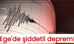 Ege'de şiddetli deprem! Muğla'da da hissedildi!