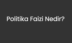 Politika Faizi Nedir?