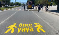 Erzincan'da Önce Yaya Uygulaması devam ediyor