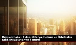 Hakan Fidan, Bakü'de üç mevkidaşıyla görüştü