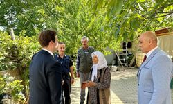 Kaymakam Nas, şehit ailesinin taleplerini dinledi