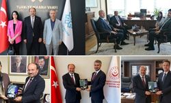 Rektör Çakmak Ankara’da çeşitli temaslarda bulundu
