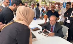 Suriye sınırının sıfır noktası ilk defa kitap fuarına ev sahipliği yapıyor