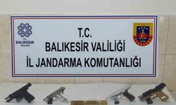 Balıkesir merkezli silah operasyonu: 17 gözaltı