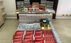 Burdur’da bin 565 paket kaçak sigara ele geçirildi