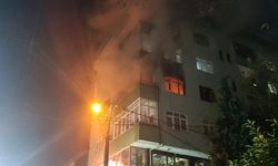 Elektrikli ısıtıcı devrildi, ev alevlere teslim oldu