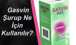 Gasvin Şurup Ne İşe Yarar? Nasıl Kullanılır?