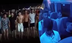 Mersin’de terör halayı çeken gruba polis minibüsünde Ölürüm Türkiyem şarkısı dinletildi