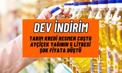 Tarım Kredi'den İndirim Füzesi! Ayçiçek Yağı Fiyatları Çakıldı: 5 Litresi ŞOK Fiyata Düştü