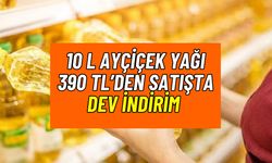 PTT AVM'den İndirim Füzesi! 10 L Ayçiçek Yağı 390 TL'ye Düştü