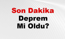 13 Ocak 2025 Son Dakika: AFAD Son Depremler ve Bugünkü Deprem Verileri