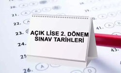 Açık Öğretim Lisesi 2. Dönem Sınav Takvimi Belli Oldu!