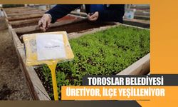 Toroslar Belediyesi Üretiyor, İlçe Yeşilleniyor!