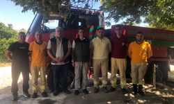 Ateşin Kalbine Giden Müdür: Yangın Ekibini Tömük’te Yalnız Bırakmadı