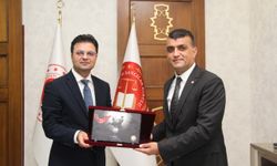 Mersin Baro Başkanı Özdemir’den Adalet Komisyonu Başkanı Ceylan’a Hayırlı Olsun Ziyareti