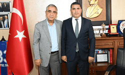 Mersin SGK İl Müdürü Koç, Başkan Sarı’yı ziyaret etti