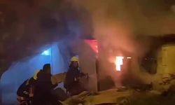 Mut’ta Ambar Yangını Paniğe Neden Oldu