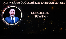 Suwen Genel Müdürü Ali Bolluk’a Altın Lider Ödülü