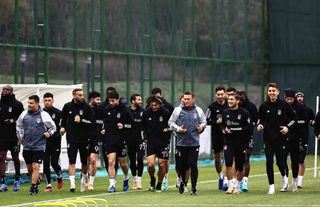 Beşiktaş’ta, Fenerbahçe maçı hazırlıkları başladı