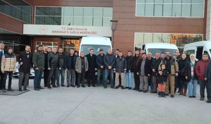 Kırıkkale’den deprem bölgesine takviye sağlık personeli gönderildi