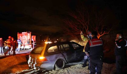 Nevşehir’de otomobil şarampole uçtu: 3 yaralı