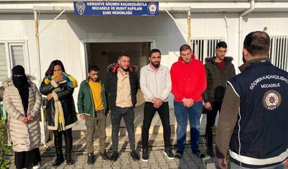 Osmaniye’de 7 düzensiz göçmen yakalandı