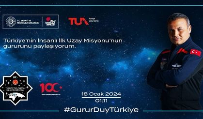 Türkiye’nin insanlı ilk uzay misyonu için hatıra bileti