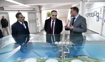 Vali Soytürk, BOTAŞ LNG depolama tesisini inceledi
