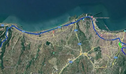 Samsun'da 12 Numaralı Belediye Otobüsü Güzergahı güncellendi