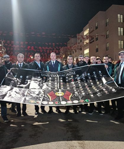 Barolar 6 Şubat depremlerinin 3. yılında Hatay’da ortak yas tuttu