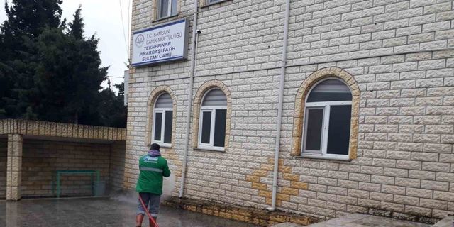 Canik’te camiler Ramazan’a hazır