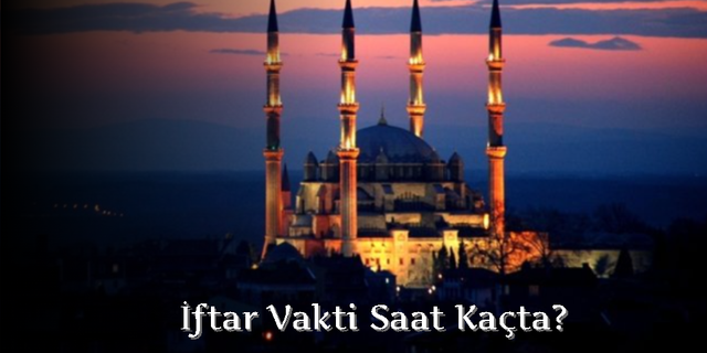 Düzce iftar Vakti Saat Kaçta?
