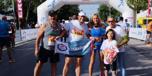TRAKDOSK, ‘Run Greece Alexandroupolis 2023’e katıldı