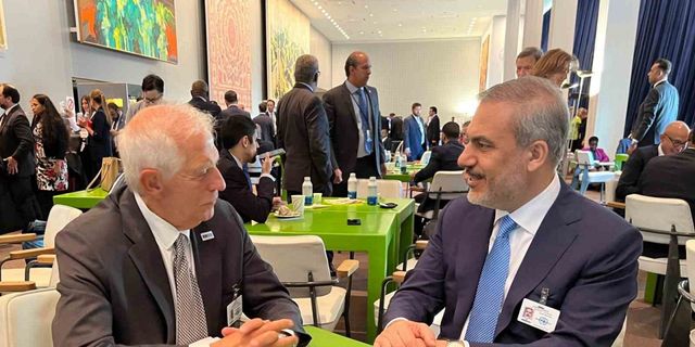Dışişleri Bakanı Fidan, AB Yüksek Temsilcisi Borrell’le görüştü