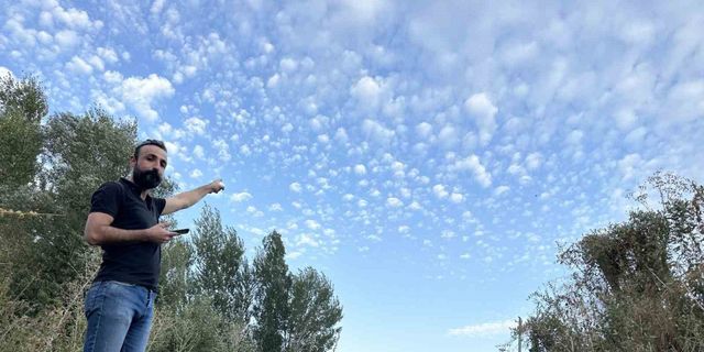Yüksekova’da ‘Sirrokümülüs bulutları’ görsel şölen sundu