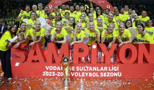 Fenerbahçe Opet Sultanlar Ligi'nde şampiyonluğa ulaştı